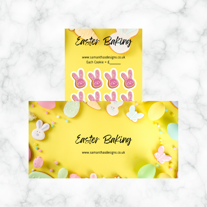 Easter Savings - 4 Designs - A6 Cash Stuffing Challenges