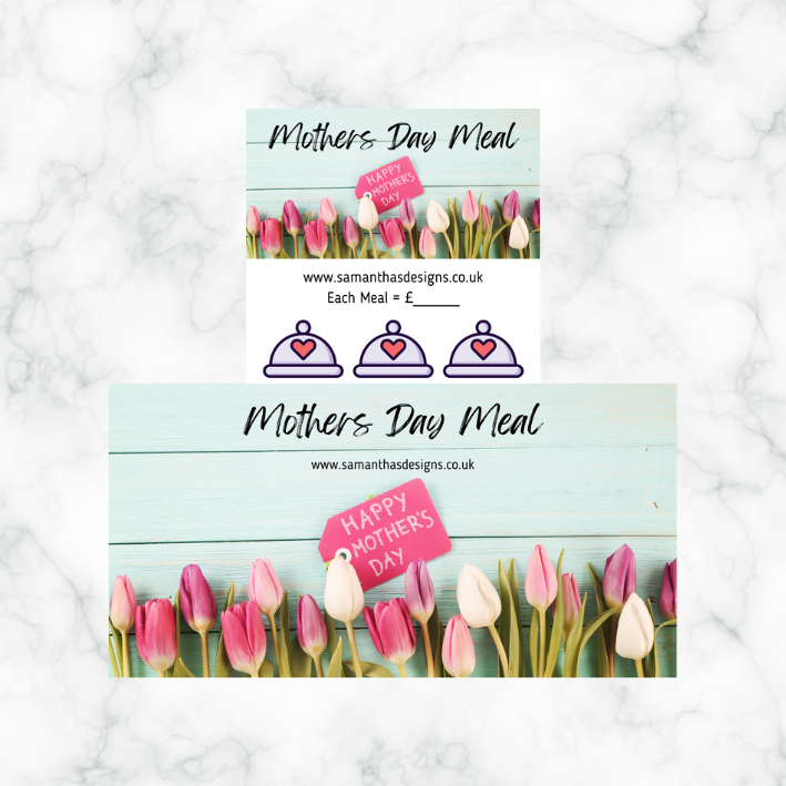 Mothers Day Savings Trackers - A6 Cash Stuffing Challenges