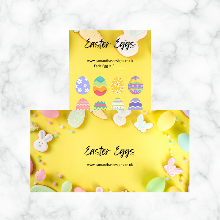 Easter Savings - 4 Designs - A6 Cash Stuffing Challenges