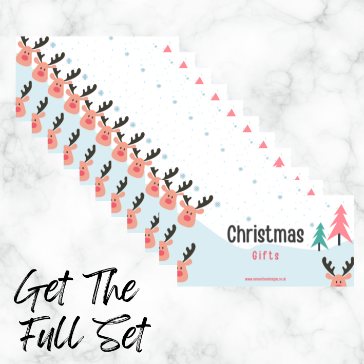 Savings Bundles - Christmas - A6 Cash Stuffing Challenges