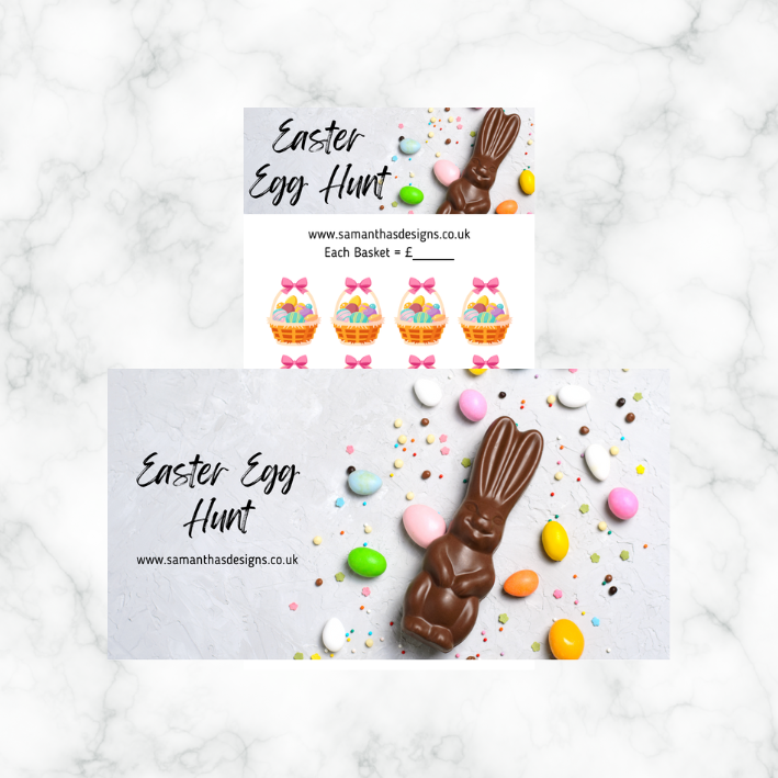 Easter Savings - 4 Designs - A6 Cash Stuffing Challenges