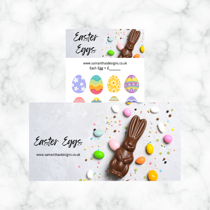 Easter Savings - 4 Designs - A6 Cash Stuffing Challenges