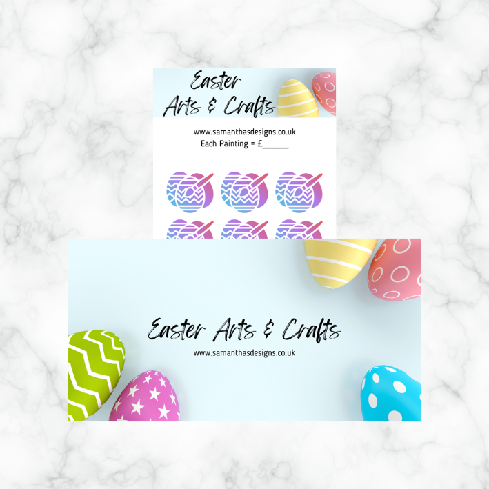 Easter Savings - 4 Designs - A6 Cash Stuffing Challenges