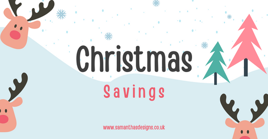 Christmas Savings - Reindeer Design - A6 Cash Stuffing Challenges