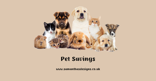 Pet Savings Trackers - A6 Cash Stuffing Challenges