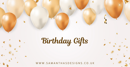 Birthday Savings - Gold Balloons Theme - A6 Cash Stuffing