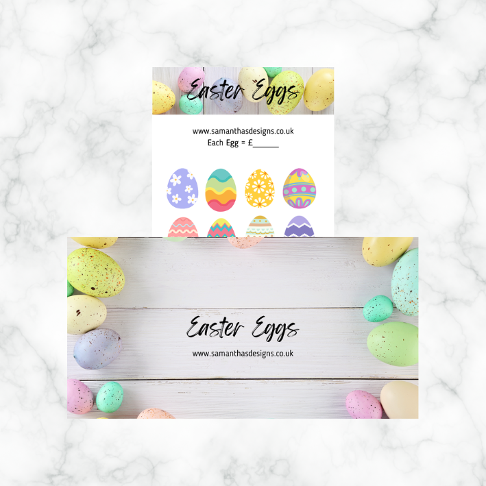 Easter Savings - 4 Designs - A6 Cash Stuffing Challenges