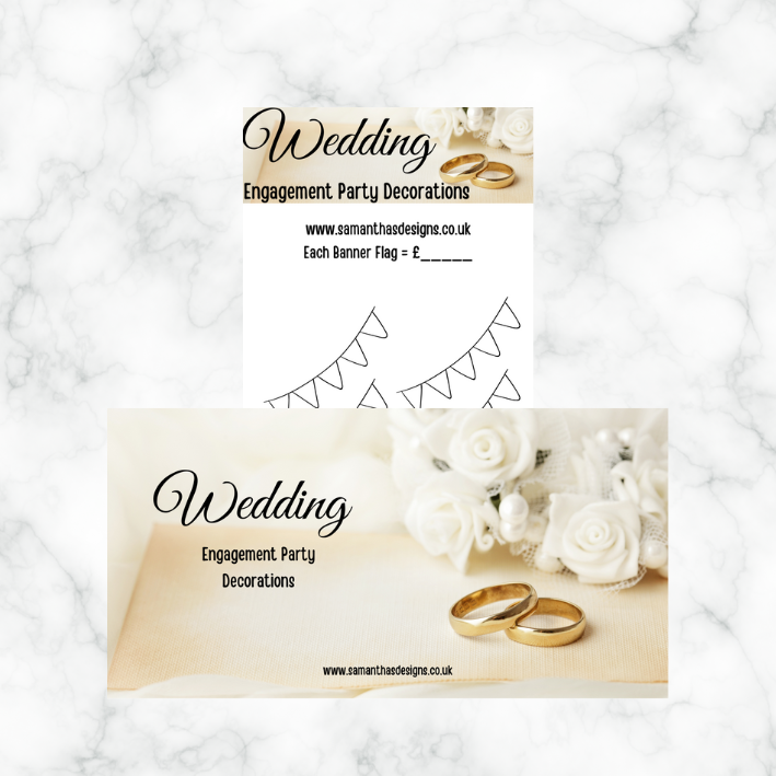 The Complete Wedding Trackers - Cover and Trackers - A6 Cash Stuffing Challenges