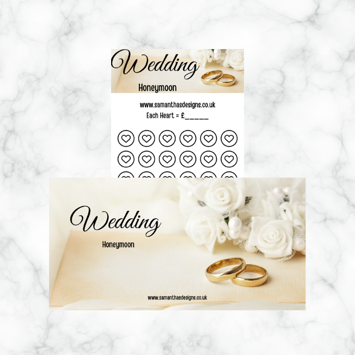 The Complete Wedding Trackers - Cover and Trackers - A6 Cash Stuffing Challenges