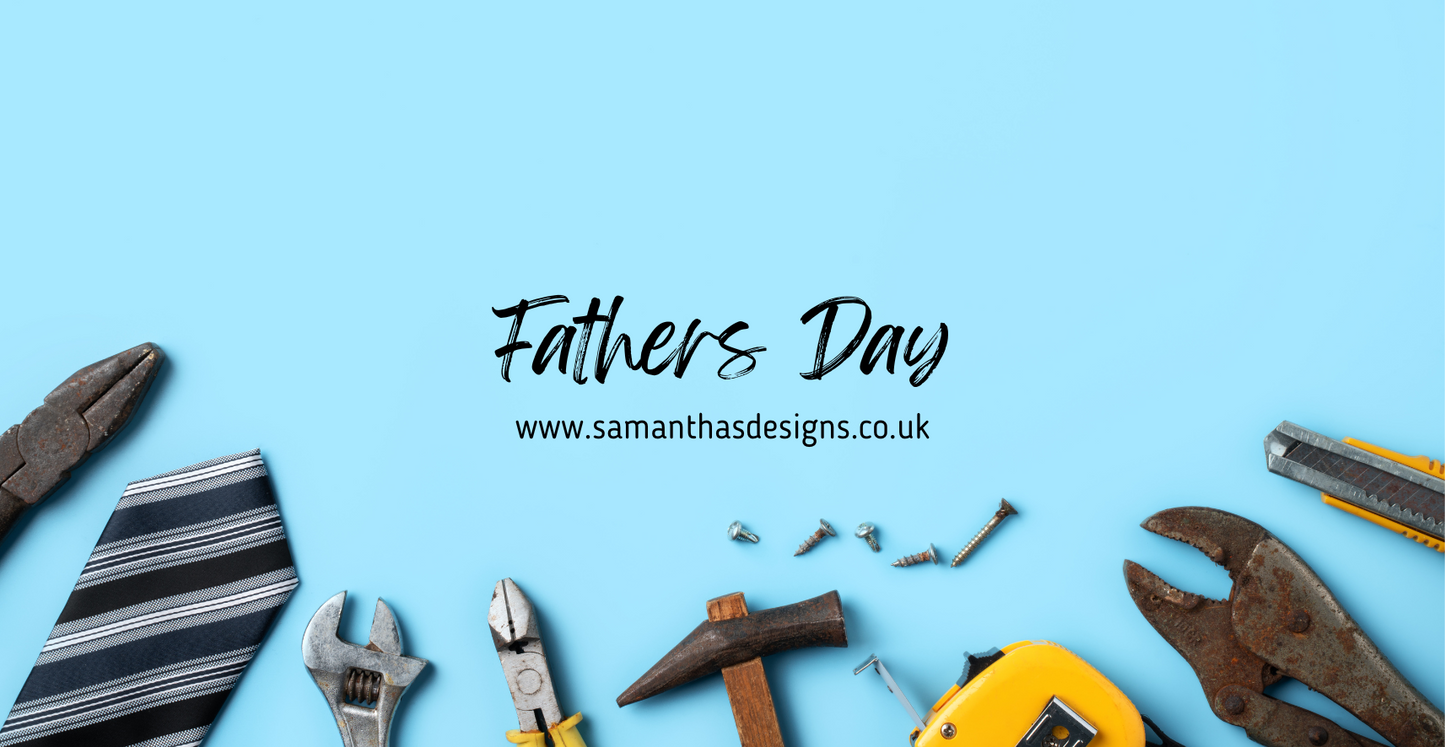 Fathers Day Savings - A6 Savings Challenges - 5 Designs To Choose From