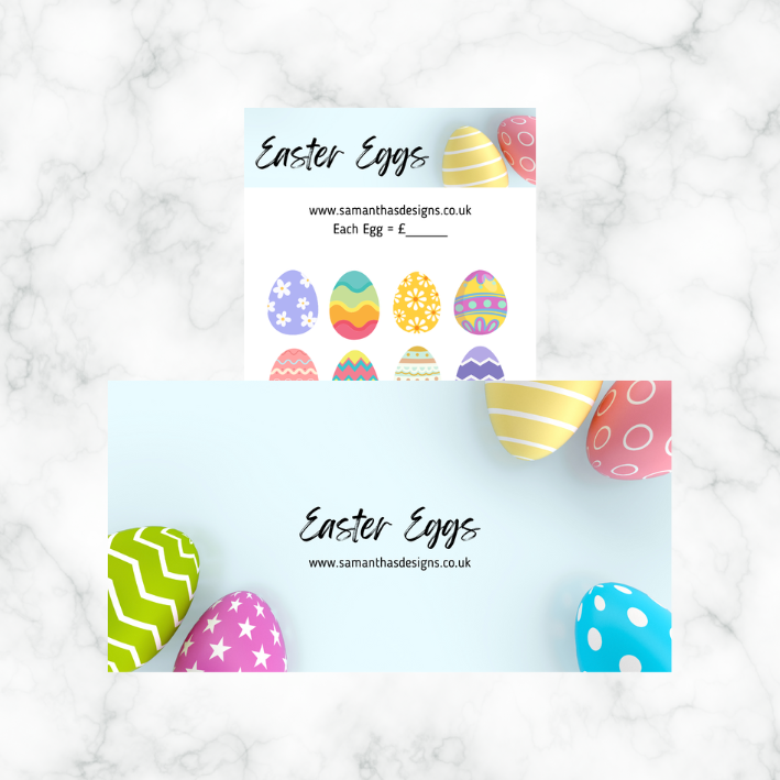 Easter Savings - 4 Designs - A6 Cash Stuffing Challenges