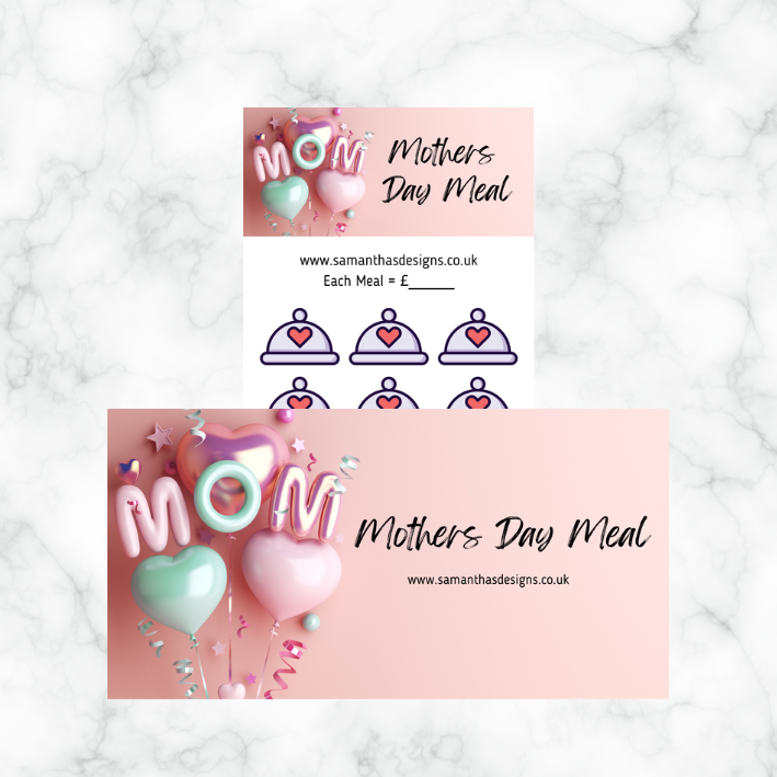 Mothers Day Savings Trackers - A6 Cash Stuffing Challenges