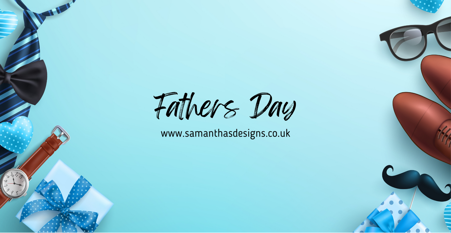 Fathers Day Savings - A6 Savings Challenges - 5 Designs To Choose From