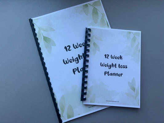 Weight Loss Planner - A4 and A5 Sizes - 12 Week Journey!