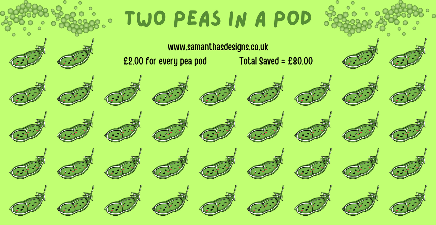 Two Peas In A Pod - A6 Cash Stuffing Challenge - Saves £80