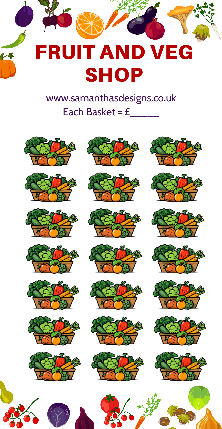 Groceries Savings - A6 Cash Stuffing Challenges